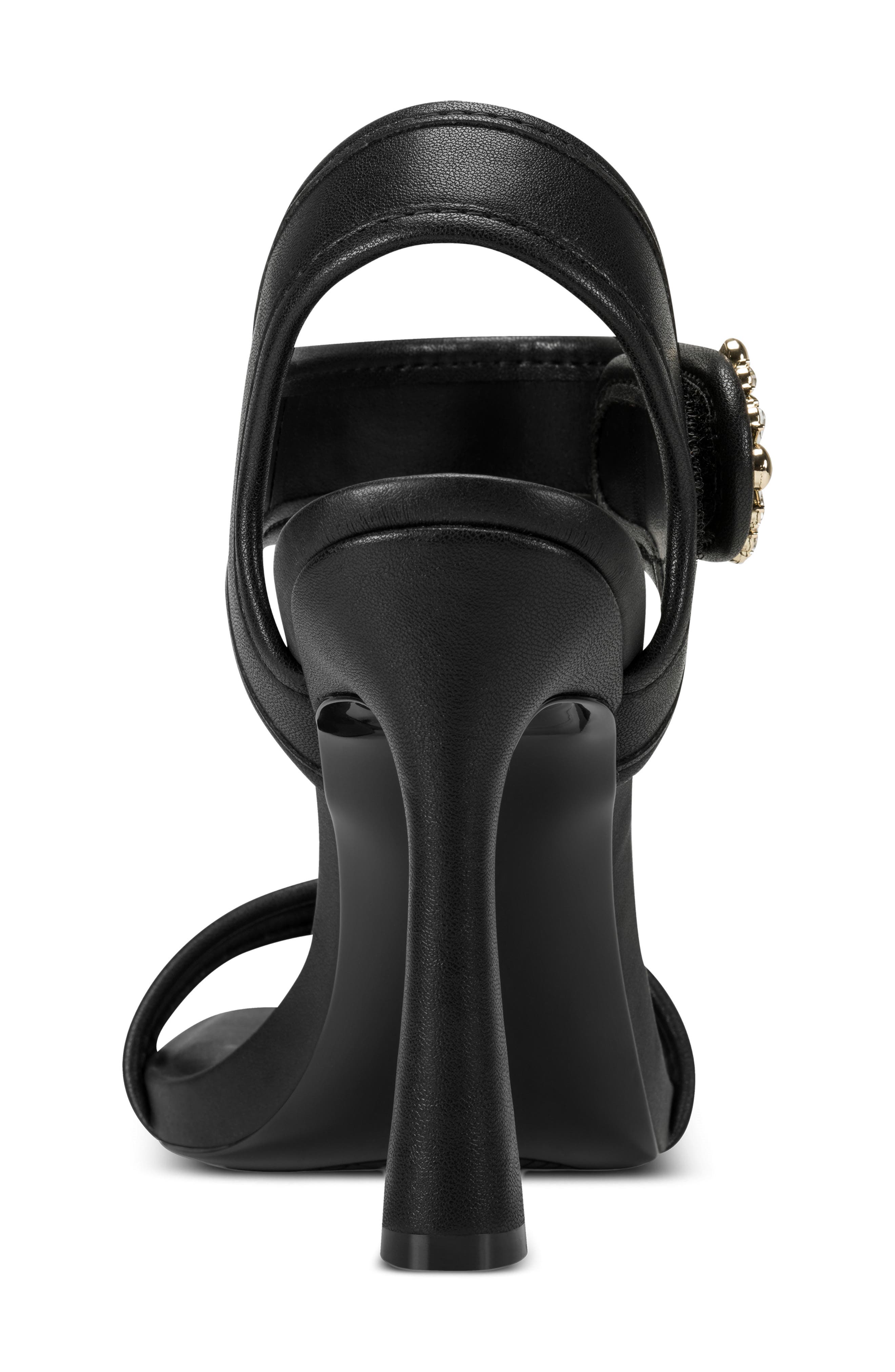 Celida Ankle Strap Sandal, Alternate, color, BLACK