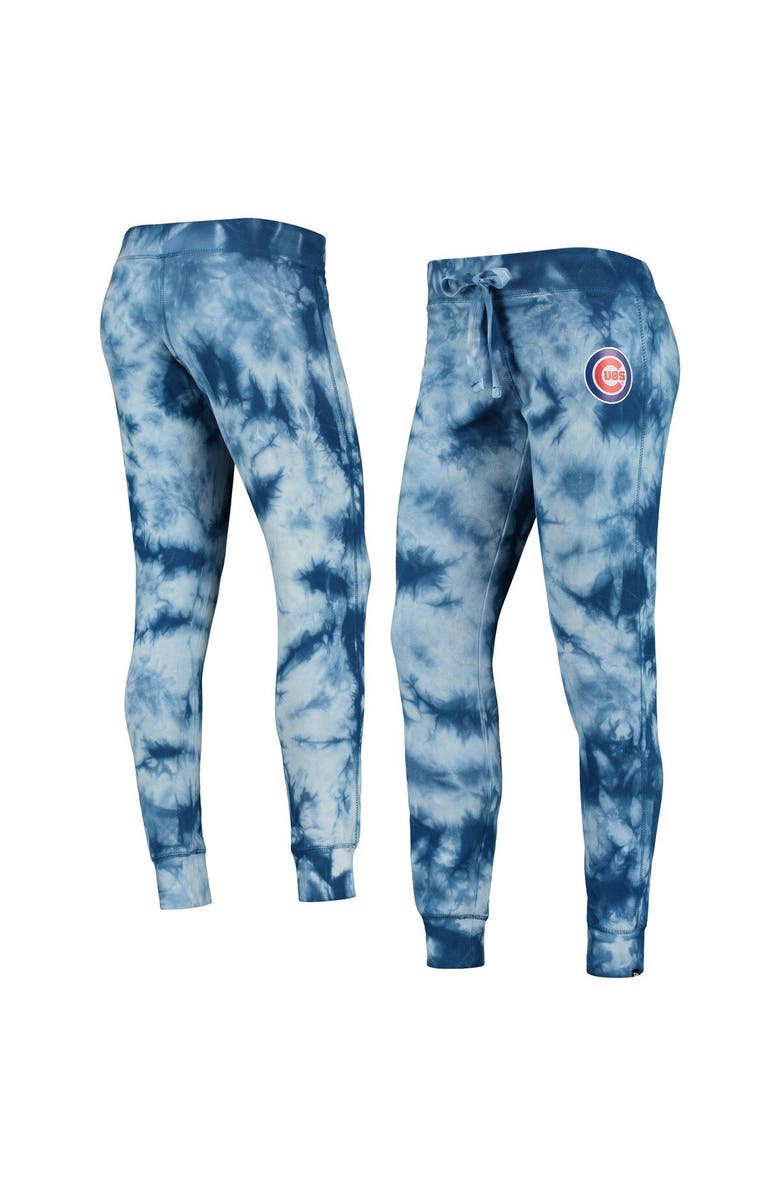 New Era Women's New Era Royal Chicago Cubs Tie-Dye Jogger Pants, Main, color, Royal