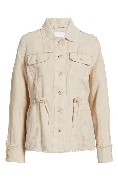 TOMMY BAHAMA TOMMY BAHAMA TWO PALMS LINEN UTILITY JACKET 