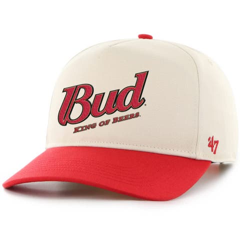 Men's '47 Natural/Red Dale Earnhardt Jr. Budweiser Hitch Adjustable Hat