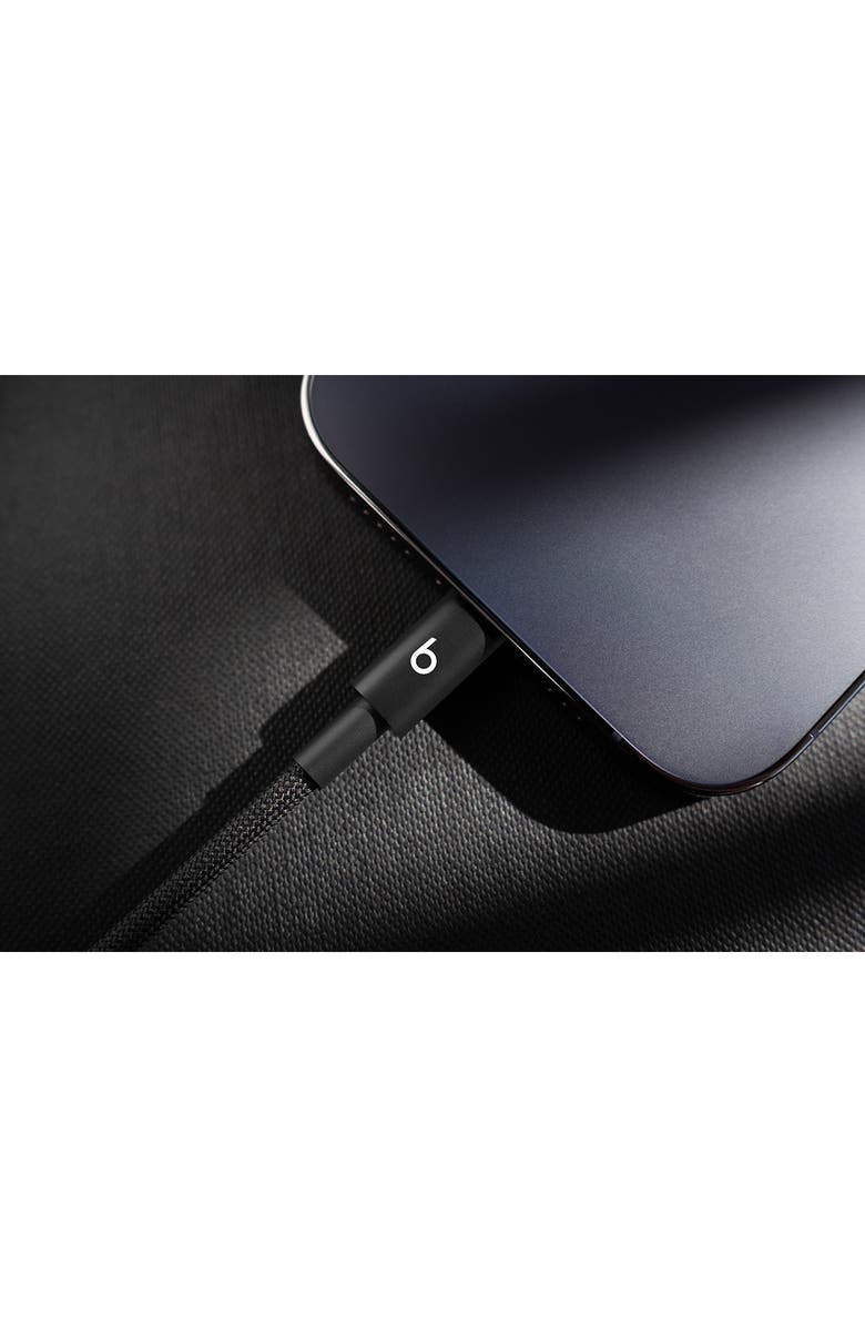Beats by Dr. Dre<sup>™</sup> 2-Pack USB-A to USB-C Woven Cable, Alternate, color, Black