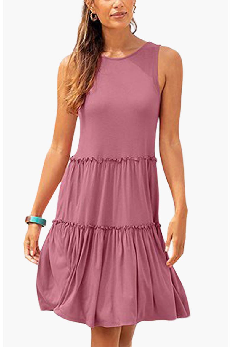 flowy active dress Wildflower Dress in Floral Aura | Women's Athletic Dress