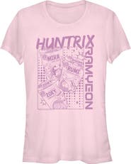 KPop Demon Hunters Junior's KPop Demon Hunters Zoey Mira and Rumi Ramyeon  Graphic T-Shirt