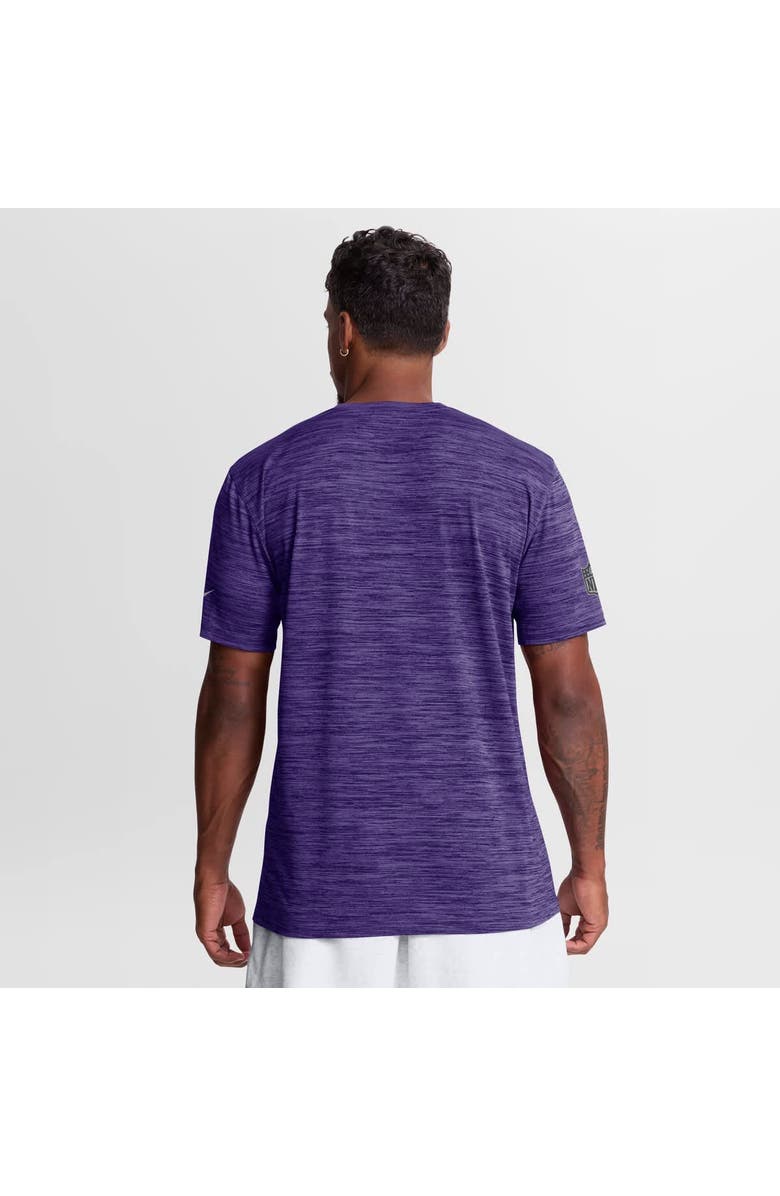 Nike Men's Nike Purple Minnesota Vikings Sideline Double Covered Dri-FIT Velocity T-Shirt, Alternate, color, Purple