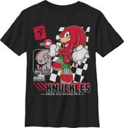 Sonic the Hedgehog Boy's Sonic the Hedgehog Knuckles Raceway Graphic T-Shirt