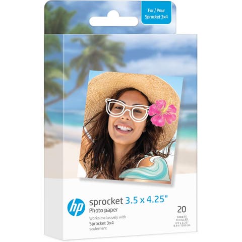 Sprocket 3.5x4.25" Zink Sticky-backed Photo Paper