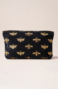 Elizabeth Scarlett Honey Bee Velvet Everyday Pouch