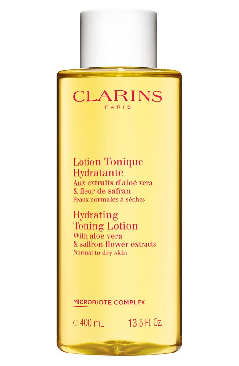 Clarins Jumbo Size Hydrating Toning Lotion for Normal/Dry Skin USD $54 Value, Main, color, 