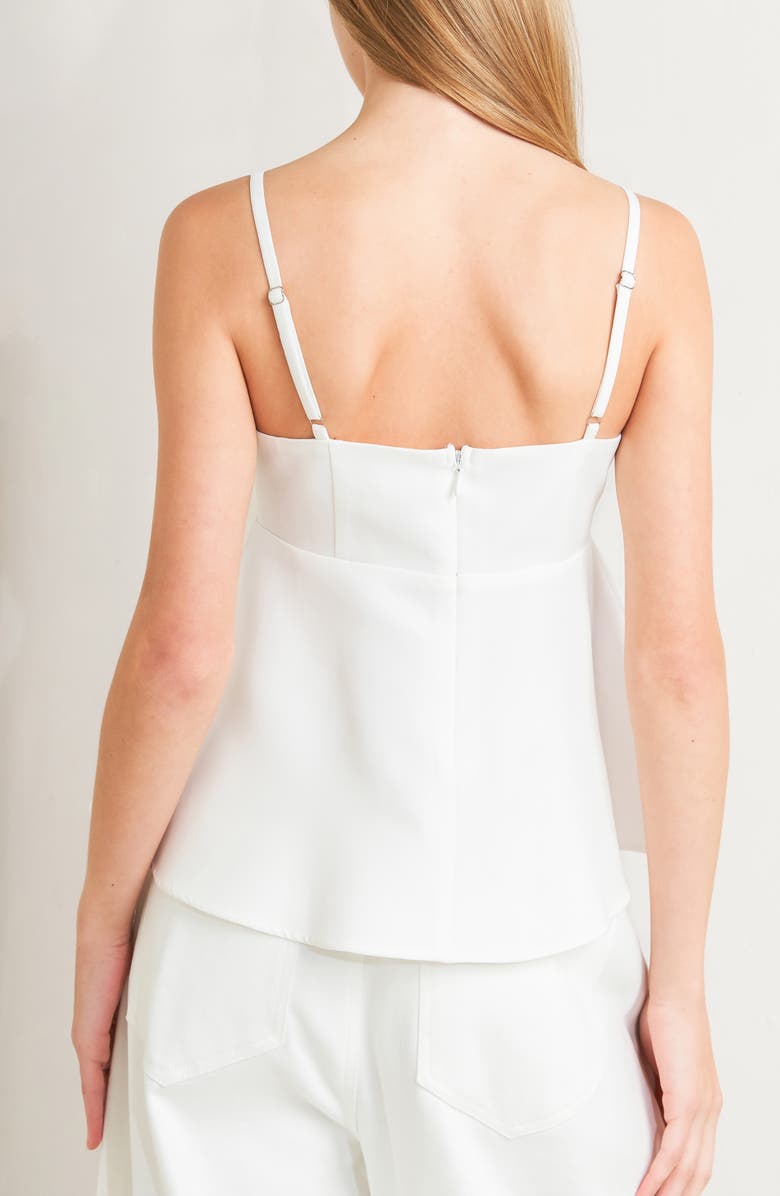 FREEMARKET Flare Camisole, Alternate, color, White