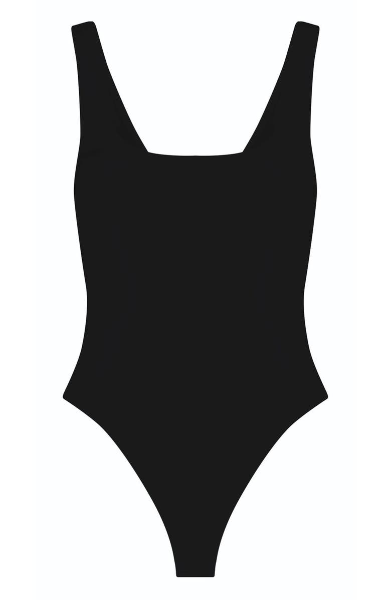 The Noli Shop Loren Bodysuit, Alternate, color, Black