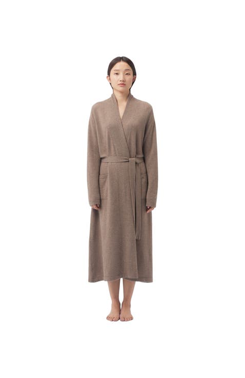 Long Cashmere Robe