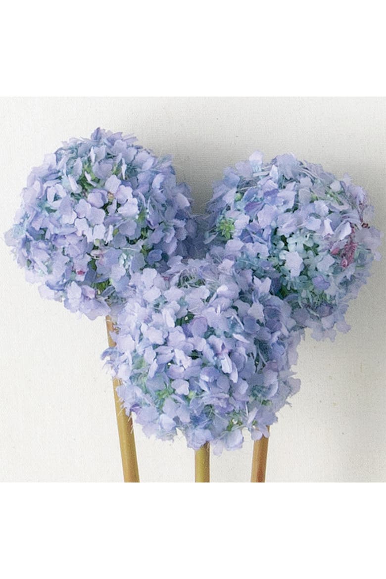 Sullivan's Allium Bunch, Blue Faux Floral Stem for Crafting, Weddings, Home and Holiday Decoration, 22 Inch, Main, color, Blue