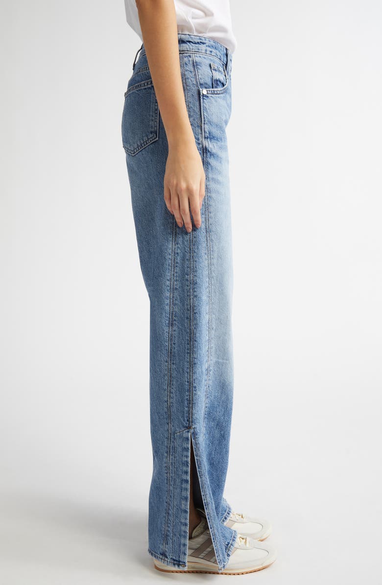 TWP Tangled Up In Blue Wide Leg Jeans, Alternate, color, Vintage Wash