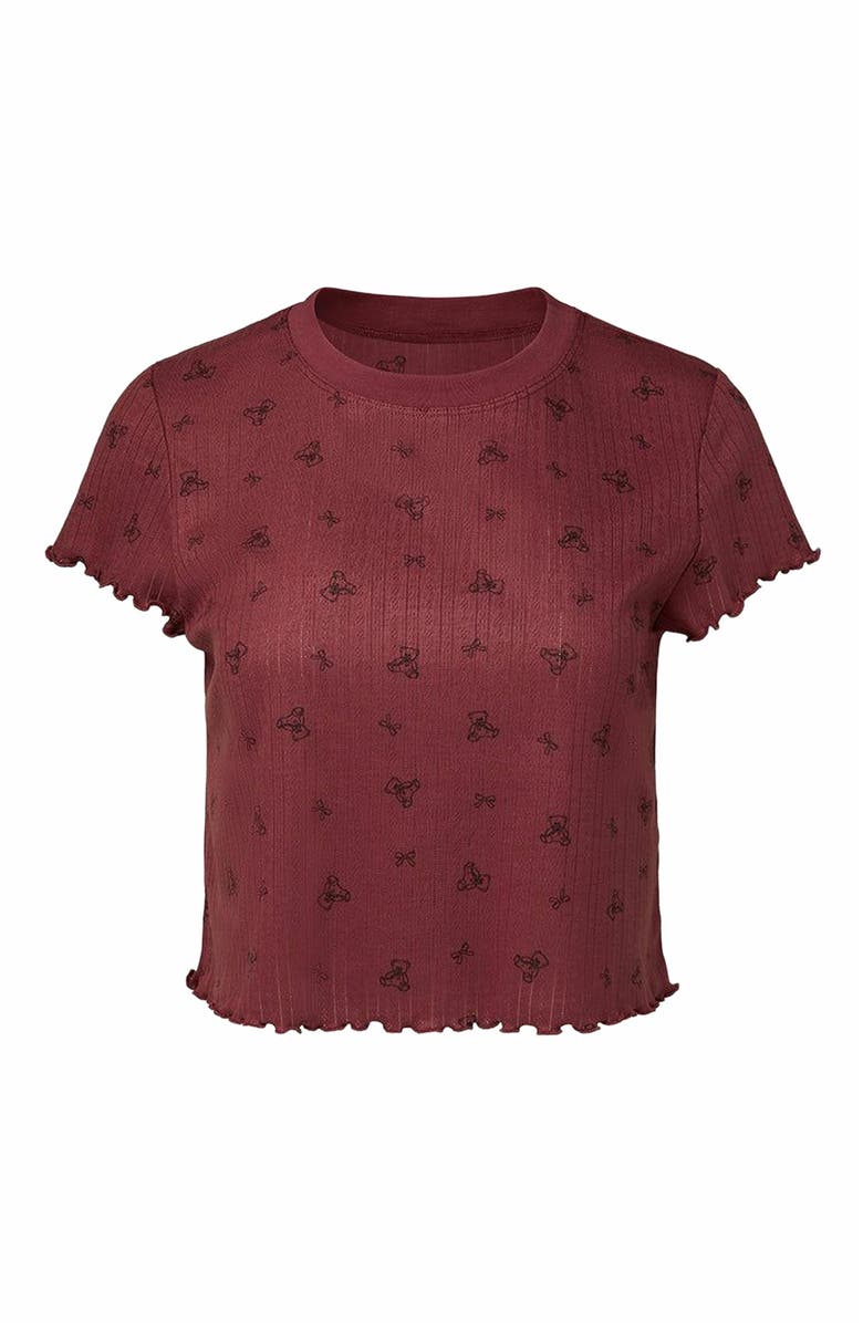 WeWoreWhat Boxy Baby Tee, Main, color, 