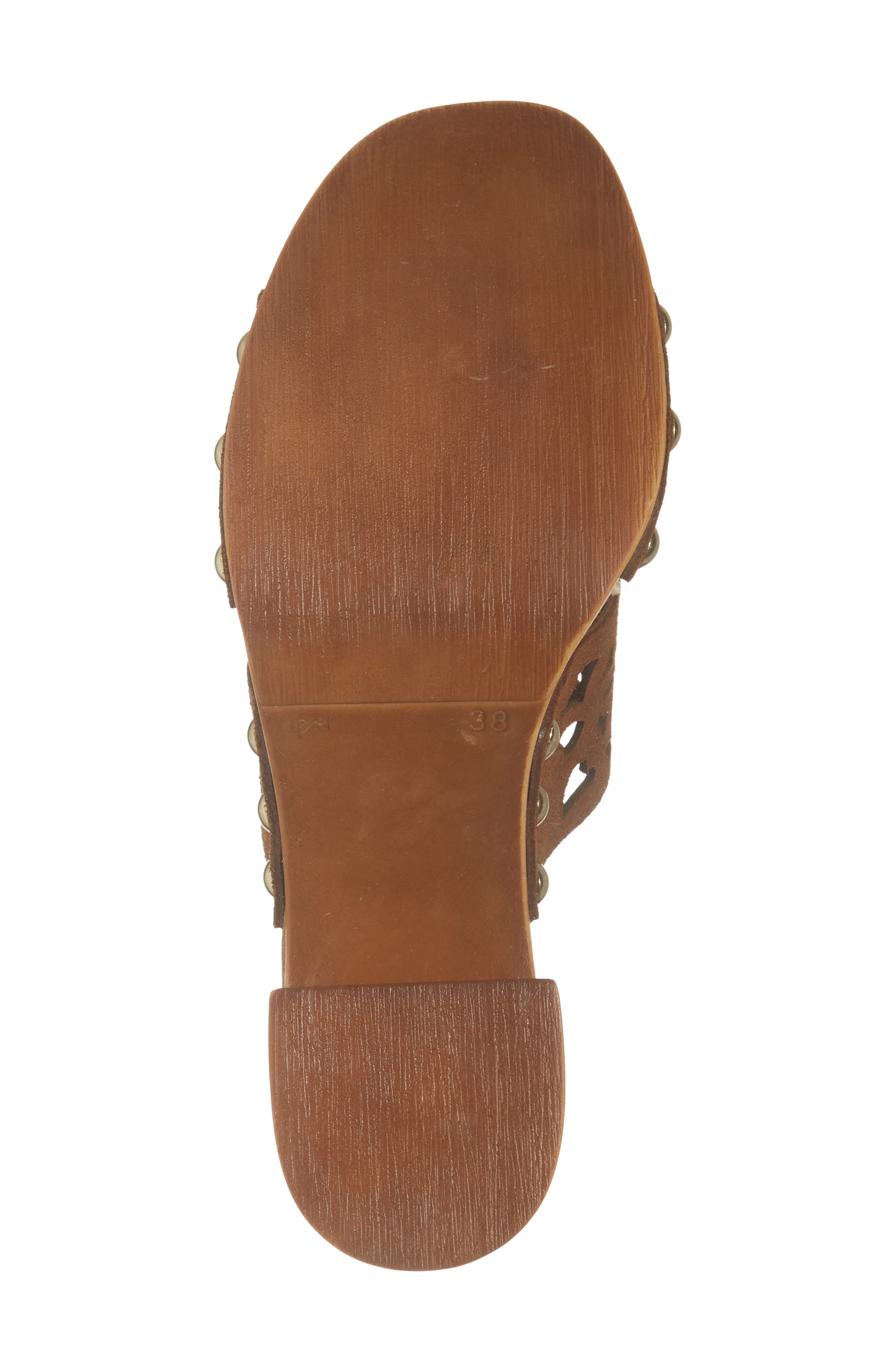 Steve Madden Sunkissed Platform Sandal, Alternate, color, Chestnut Suede