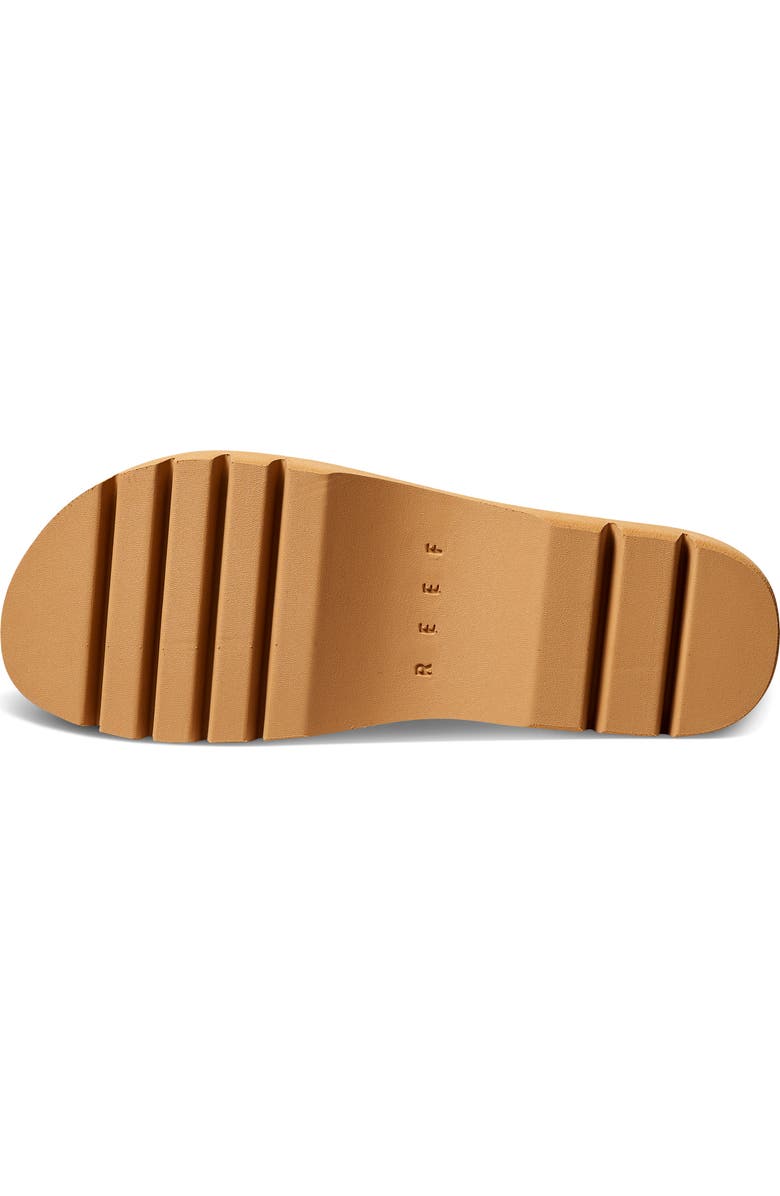 Reef Vista Higher Lennox Platform Flip Flop, Alternate, color, Black/ Tan