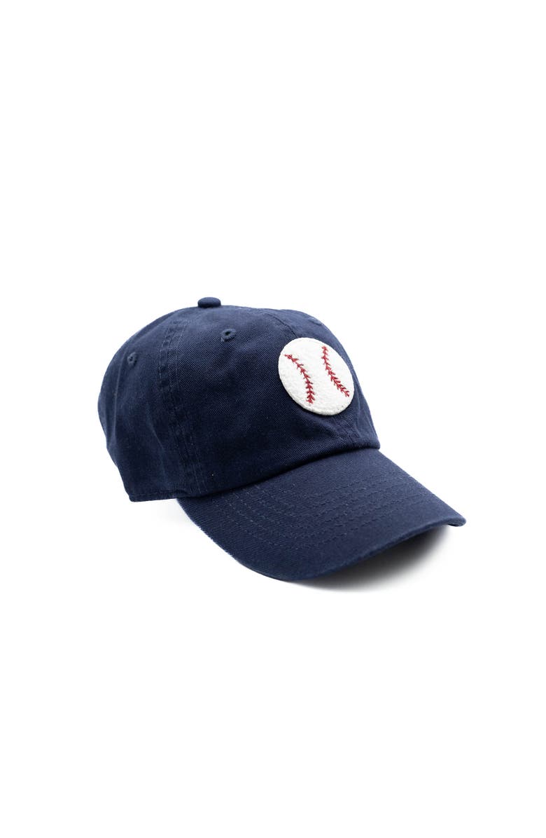 Rey To Z Terry Baseball Hat - Kids, Alternate, color, Navy
