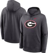 Nike Men's Nike Anthracite Georgia Bulldogs Primetime Club Fleece Pullover Hoodie