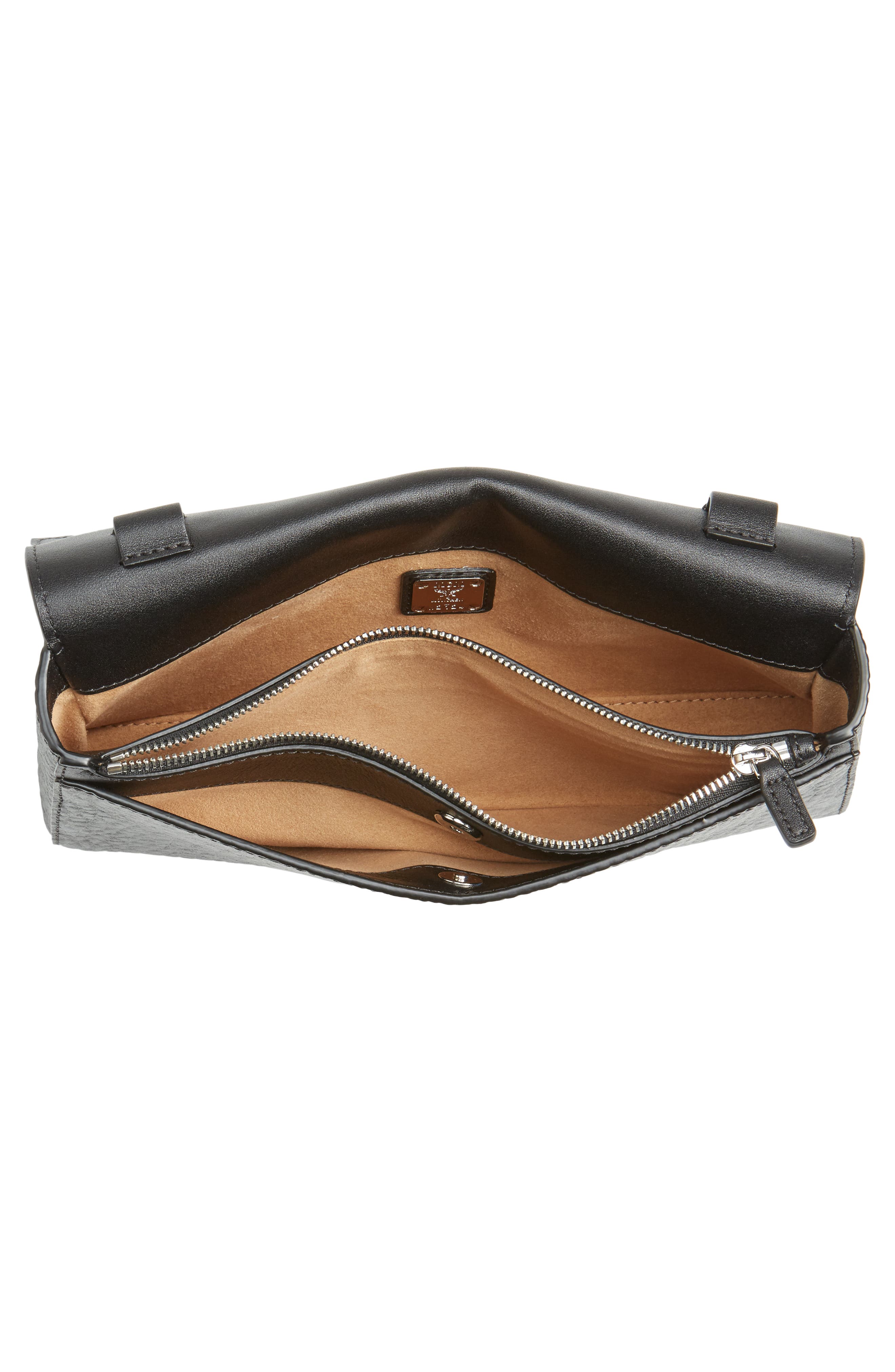 MCM Millie Monogrammed Leather Crossbody Bag, Alternate, color, 