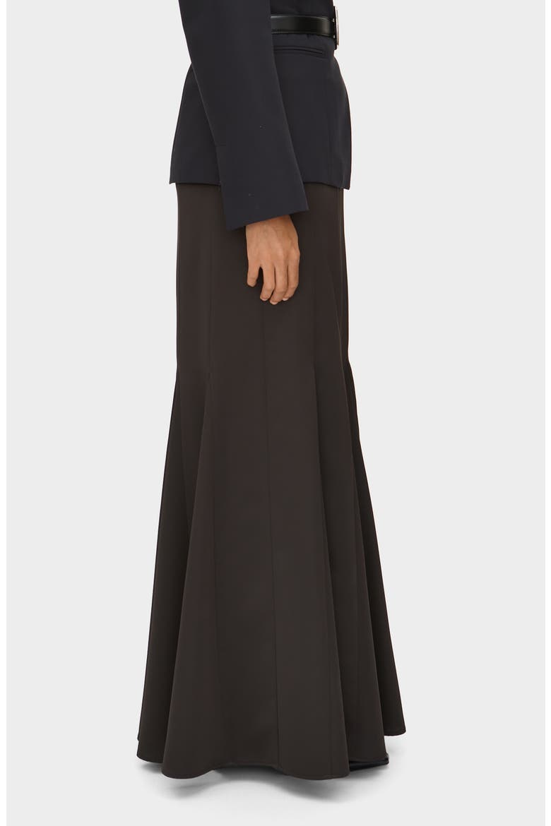 Antonio Satin Skirt, Alternate, color, BLACK