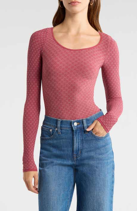 Free People Love Letter Long Sleeve Top