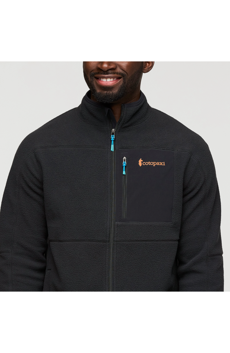 Cotopaxi Abrazo Fleece Full-Zip Jacket - Men's, Alternate, color, Cotopaxi Black