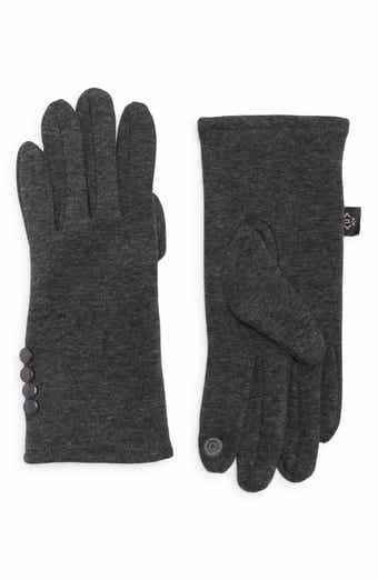 Nanette Lepore Button Knit Gloves