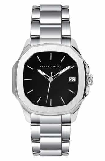 Three-Hand Quartz Watch, 42mm