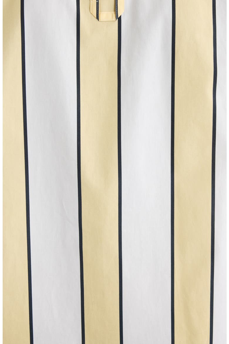 La Chemise Simon Stripe Button-Up Shirt, Alternate, color, PRINT STRIPES WHITE / YELLOW