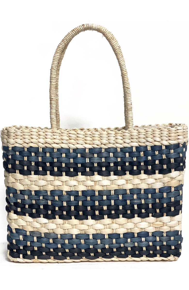 BTB Los Angeles Sandy Beach Woven Tote, Main, color,