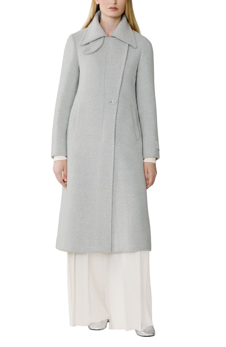 Soia & Kyo Irena Wool Blend Coat, Main, color, Stone Blue