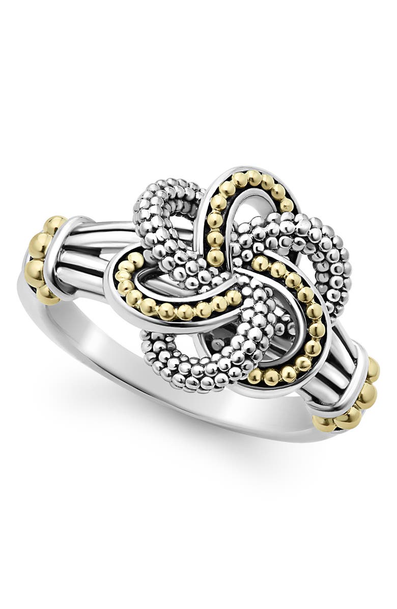LAGOS Love Knot Ring, Alternate, color, 