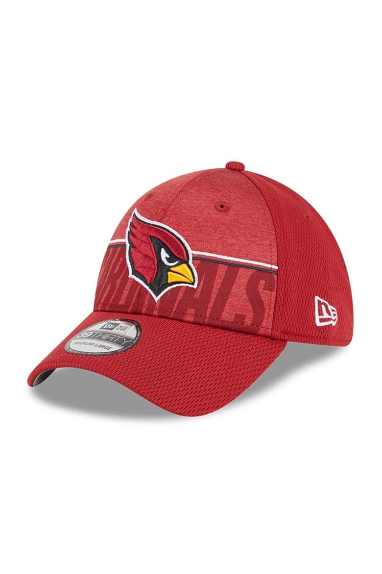 Men's New Era Cardinal Arizona Cardinals 2023 NFL Training Camp 39THIRTY Flex Fit Hat, Main, color, Cardinal