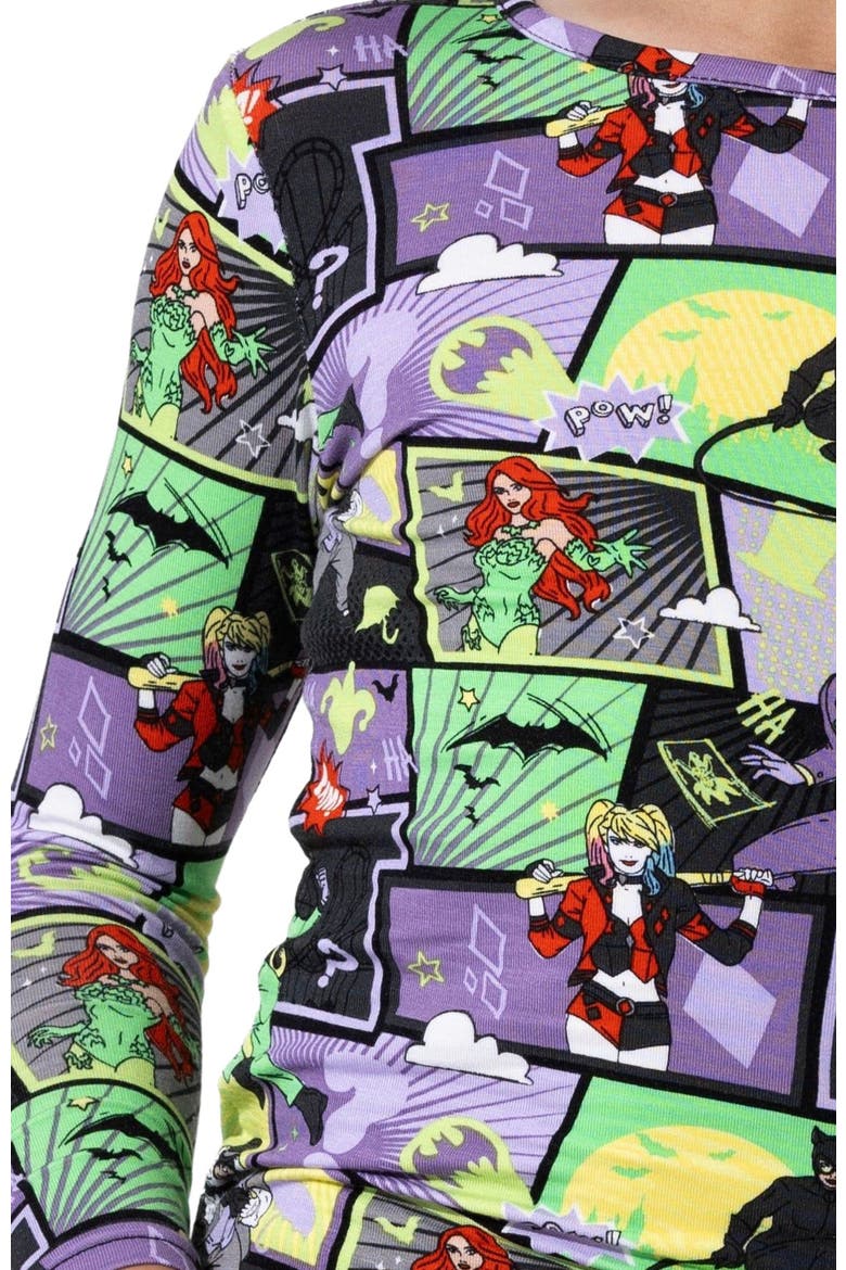 Kids' Batman Baddies Set of 2 Piece Pajamas, Alternate, color, Batman Baddies