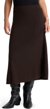 Madewell Merino Wool Blend Maxi Skirt