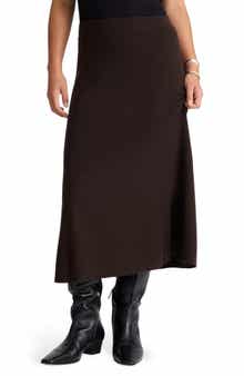 Madewell Merino Wool Blend Maxi Skirt