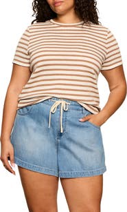 Sanctuary Perfect Stripe Relaxed Fit T-Shirt
