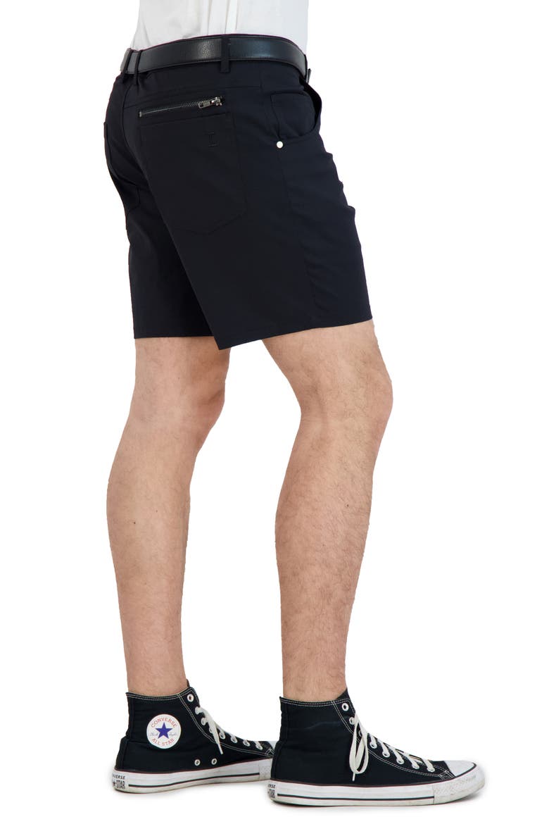 Everyday Stretch Chino Shorts, Alternate, color, BLACK