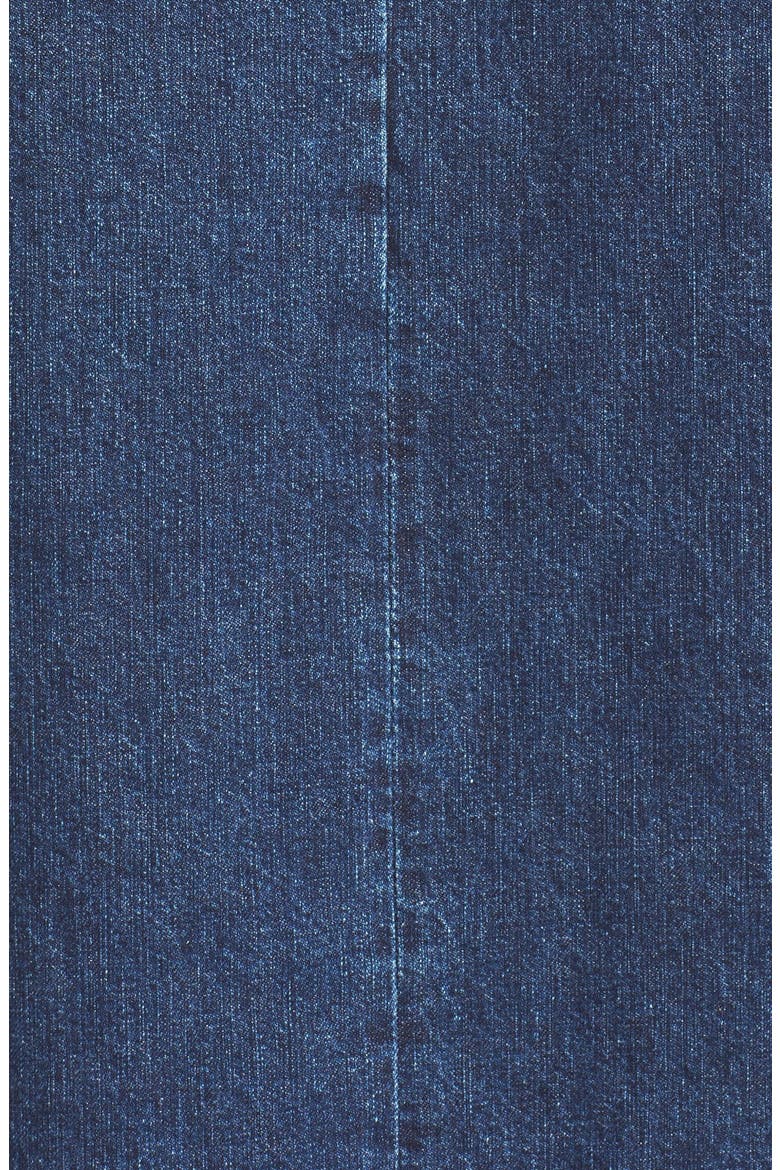 'Scribe' Denim Shift Dress, Alternate, color, INDIGO