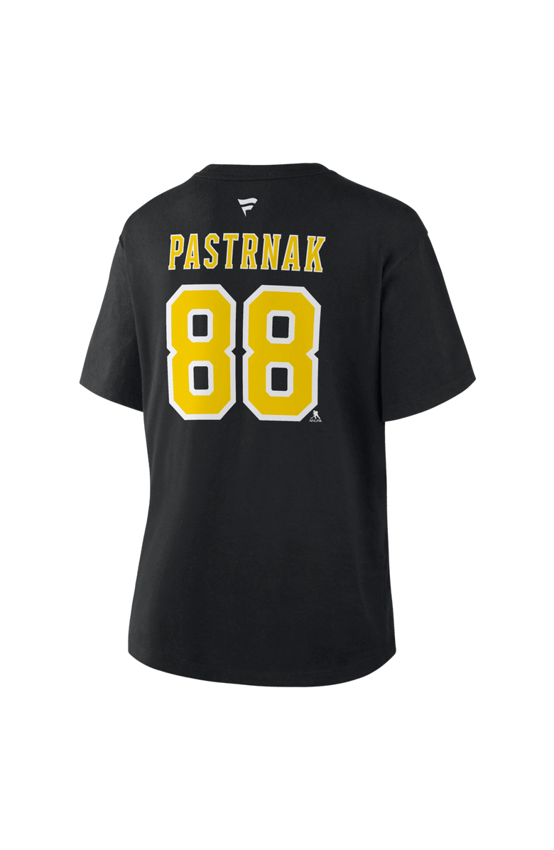 FANATICS Women's Fanatics David Pastrnak Black Boston Bruins 2026 NHL Stadium Series Authentic Stack Name & Number T-Shirt, Alternate, color, Black