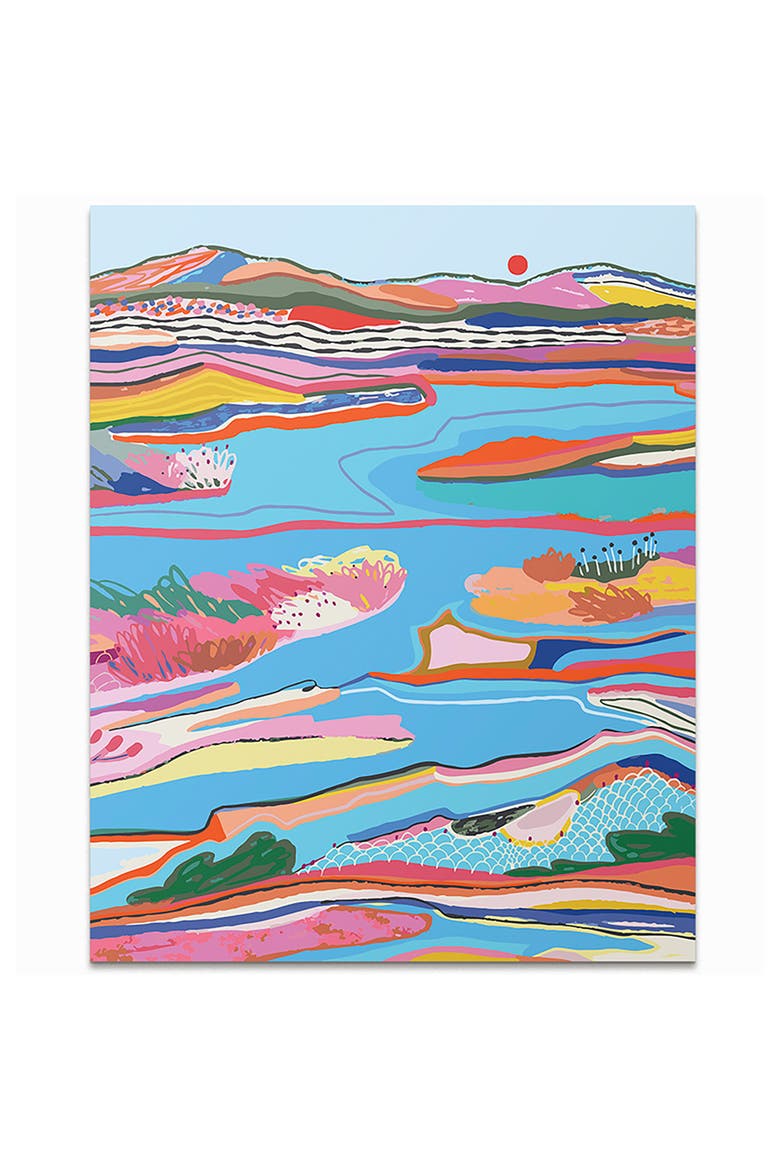 Paint By Numbers, Lake Windereme, DIY Painting Craft Kit, Alternate, color, Multicolored