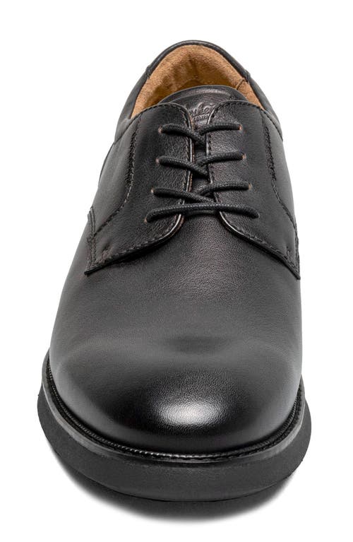 Florsheim Santucci Plain Toe Derby In Black