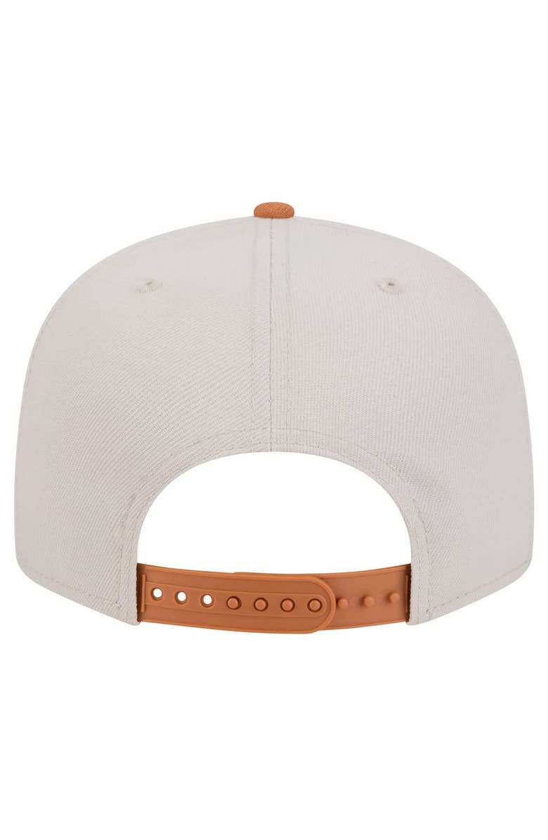 New Era Men's New Era Khaki/Brown Philadelphia Phillies Color Pack Two-Tone 9FIFTY Snapback Hat, Alternate, color,