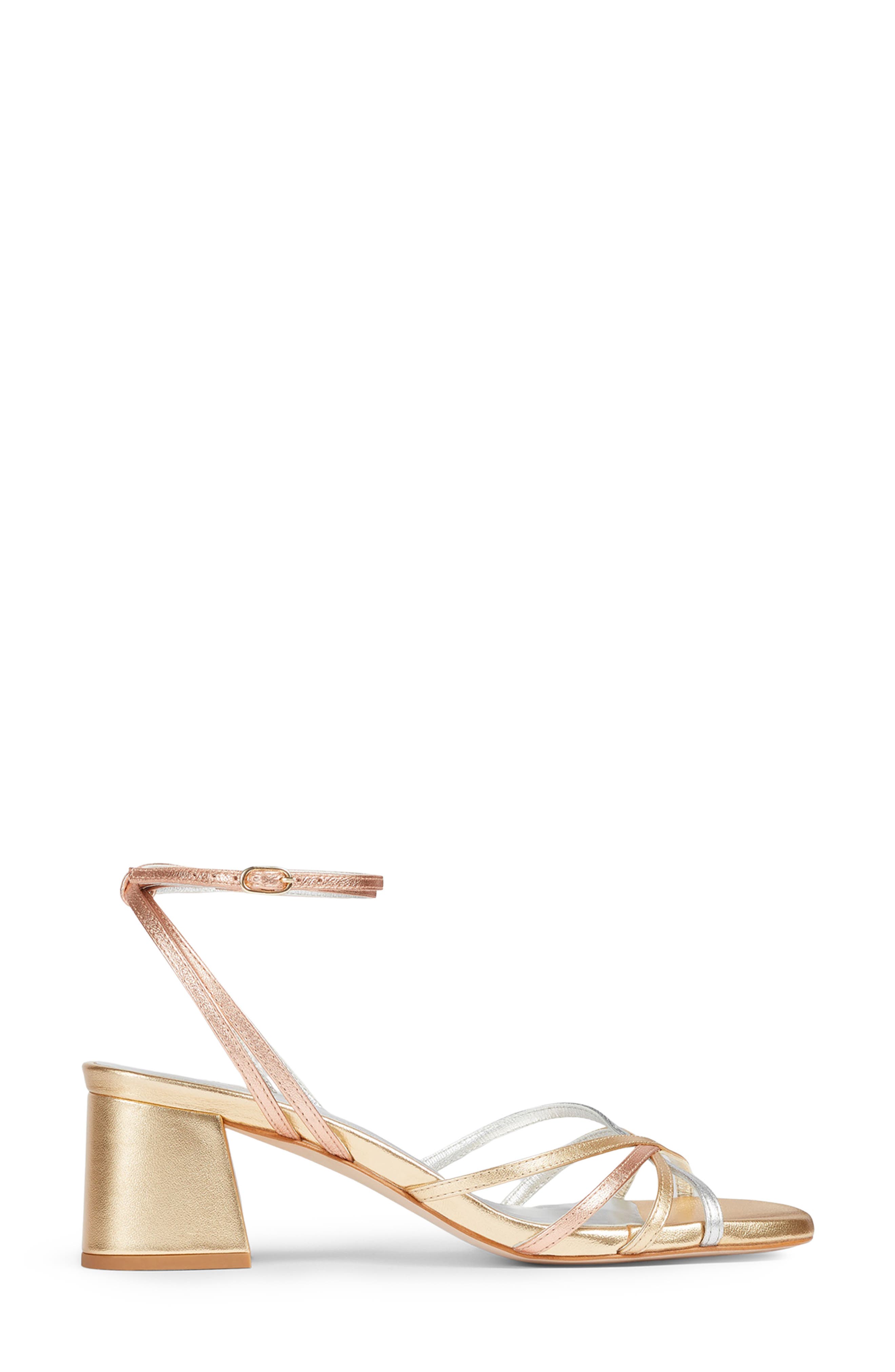 LK Bennett Starlet Ankle Strap Sandal, Alternate, color, 