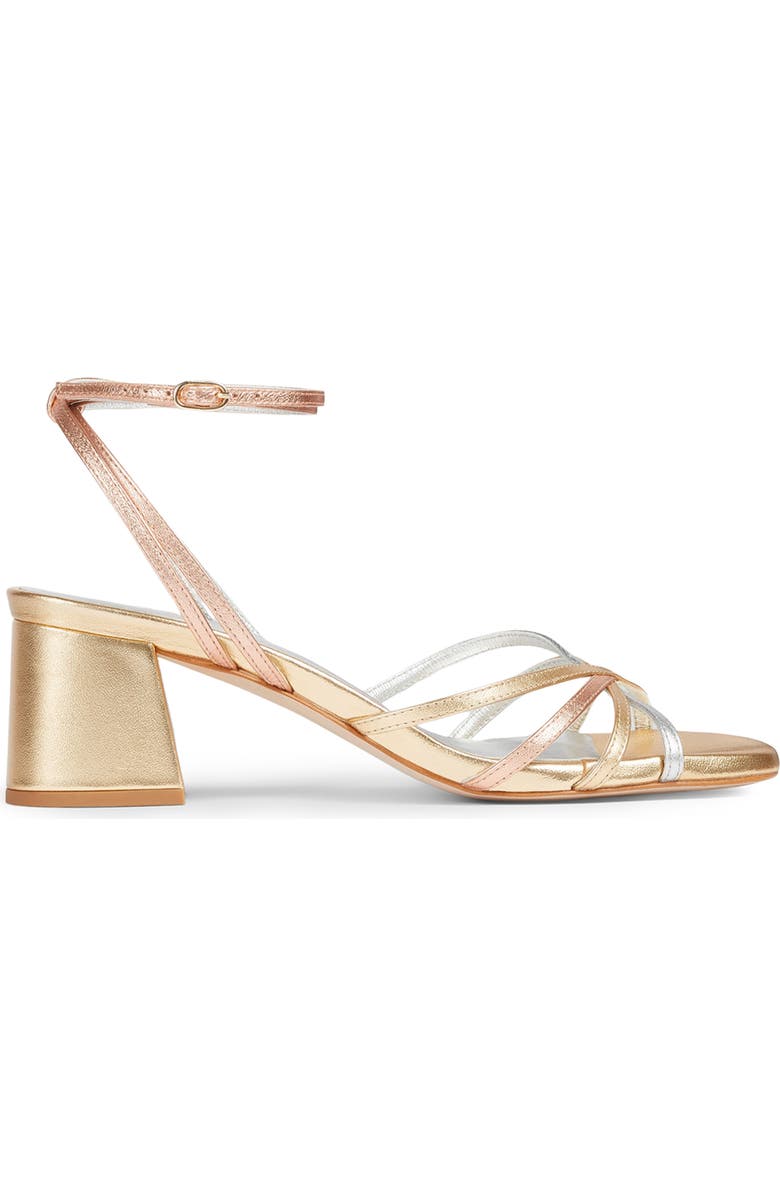 LK Bennett Starlet Ankle Strap Sandal, Alternate, color,