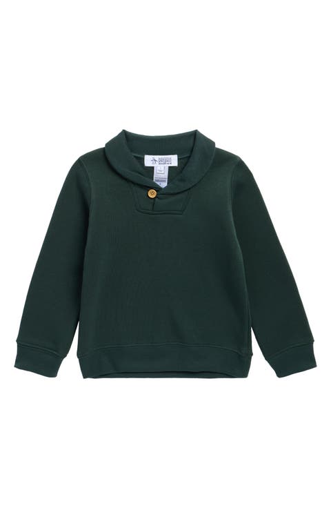 Kids' Fleece Shawl Collar Sweater (Little Kid)