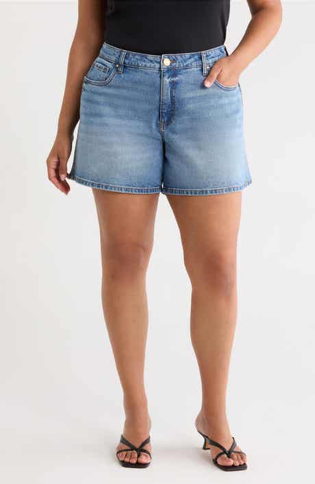 Jane High Waist Denim Shorts