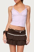 EDIKTED Fran Lace Trim Camisole