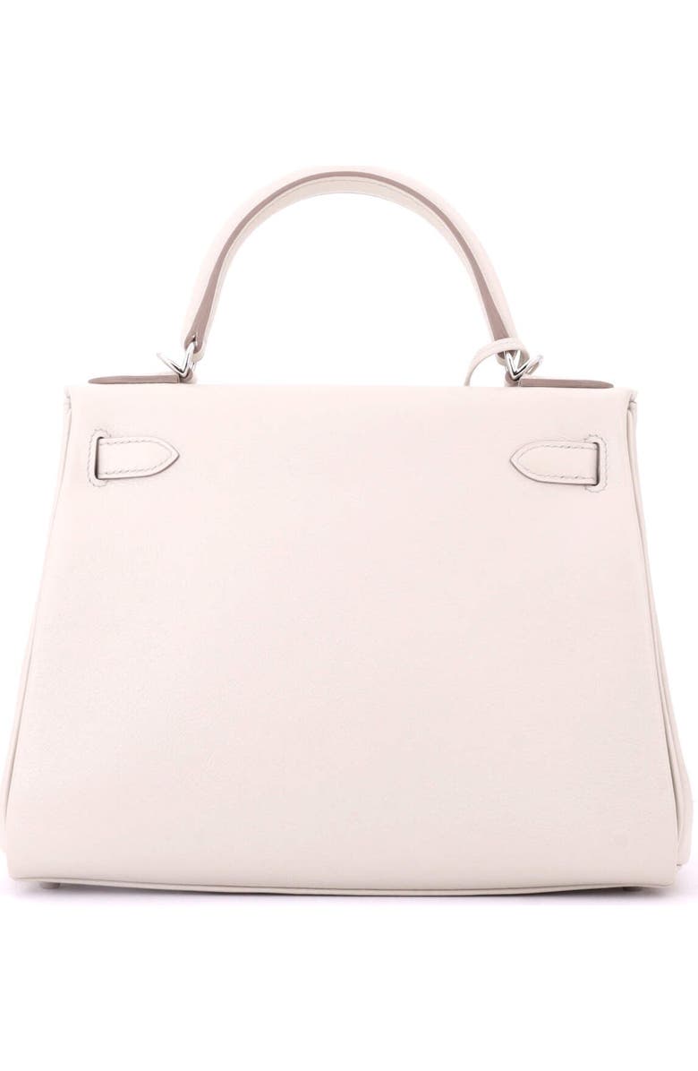 Pre-Owned Hermes Kelly Handbag Light Evercolor with Palladium Hardware 28, Alternate, color, Beton