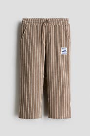 H&M Textured Jersey Drawstring Trousers